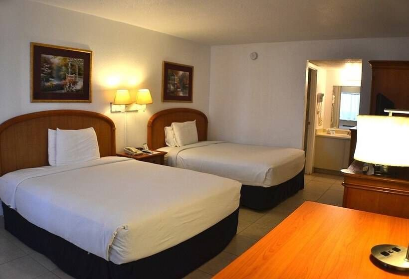 اتاق استاندارد با 2 تخت دوبل, Rodeway Inn Clearwater   Central