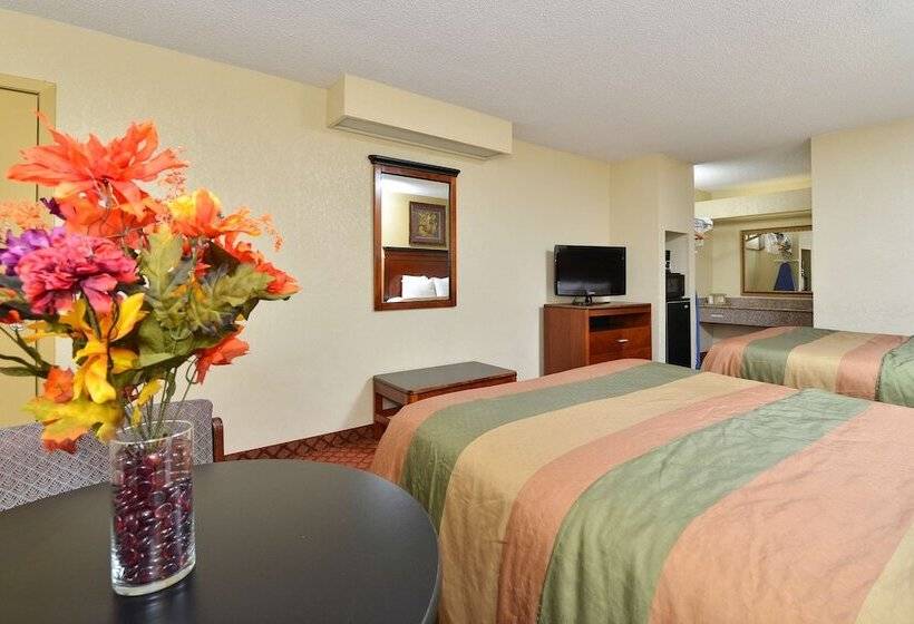 غرفه قياسيه سريرين مزدوجين, Americas Best Value Inn Brookhaven