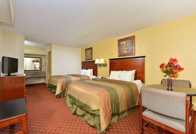 غرفه قياسيه سريرين مزدوجين, Americas Best Value Inn Brookhaven