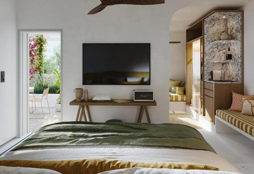 اتاق استاندارد با چشم‌انداز باغ, Numo Mykonos Boutique Resort