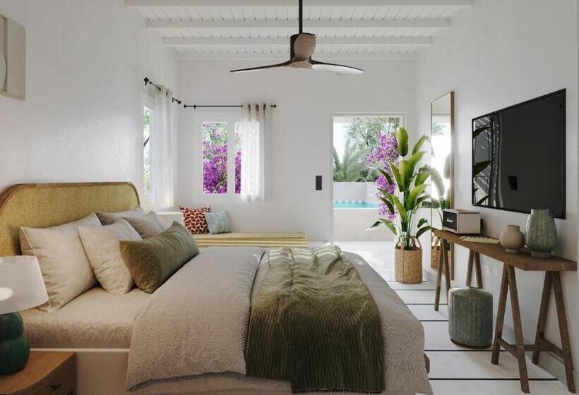 اتاق لوکس با چشم‌انداز دریا, Numo Mykonos Boutique Resort