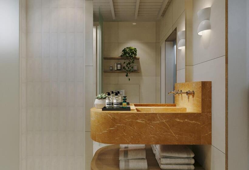 اتاق اساندارد با چشم‌انداز جانبی به دریا, Numo Mykonos Boutique Resort