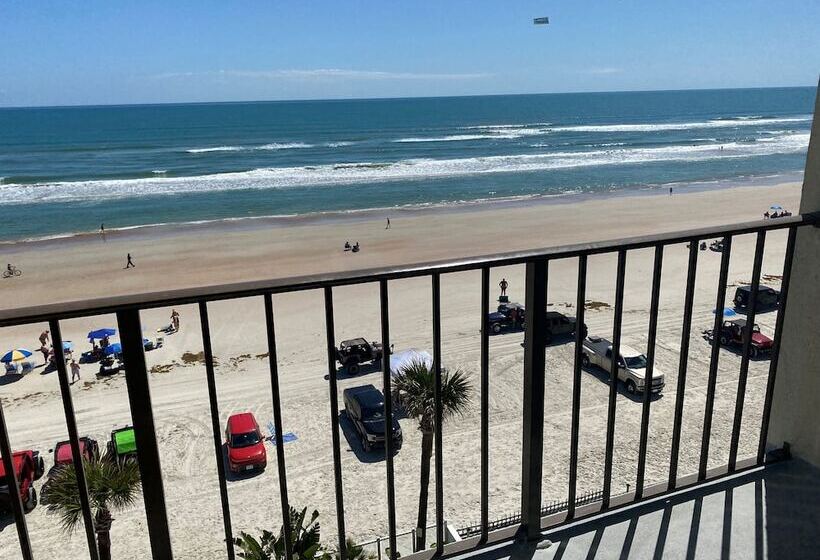 اتاق استاندارد با تخت دوبل و چشم‌انداز دریا, Days Inn By Wyndham Daytona Oceanfront