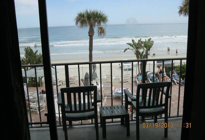 Quarto Estandar Cama Casal Vista Mar, Days Inn By Wyndham Daytona Oceanfront