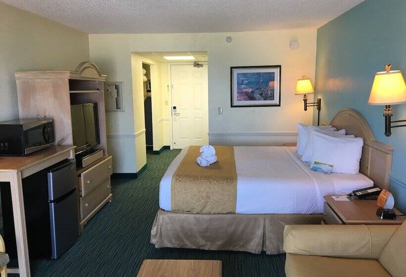 Quarto Estandar Cama Casal Vista Mar, Days Inn By Wyndham Daytona Oceanfront