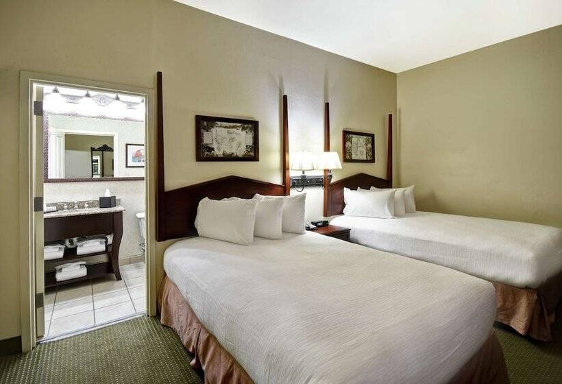 اتاق استاندارد با 2 تخت دوبل, Embassy Suites By Hilton Charleston Historic District