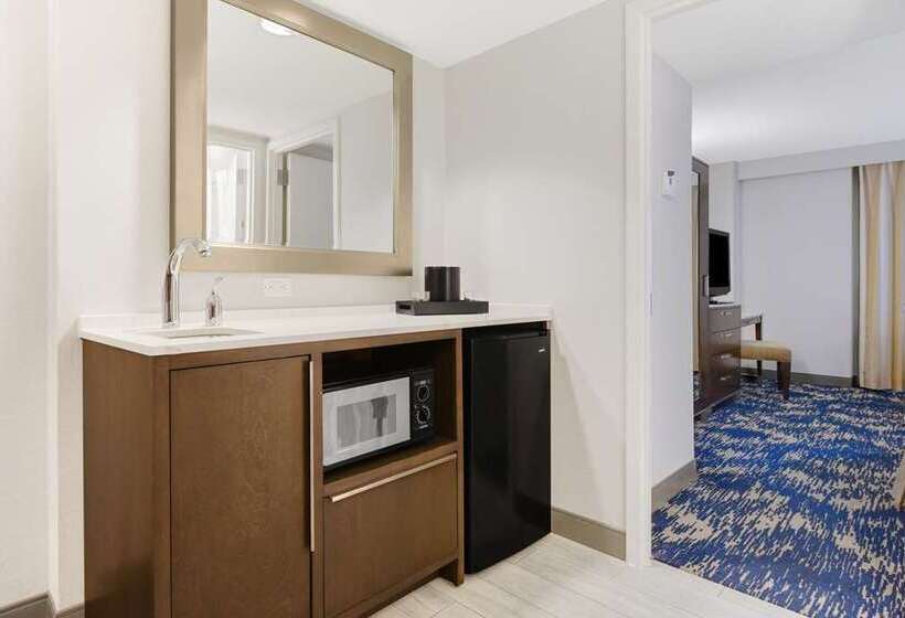 اتاق استاندارد با تخت بزرگ, Embassy Suites By Hilton Portland Downtown