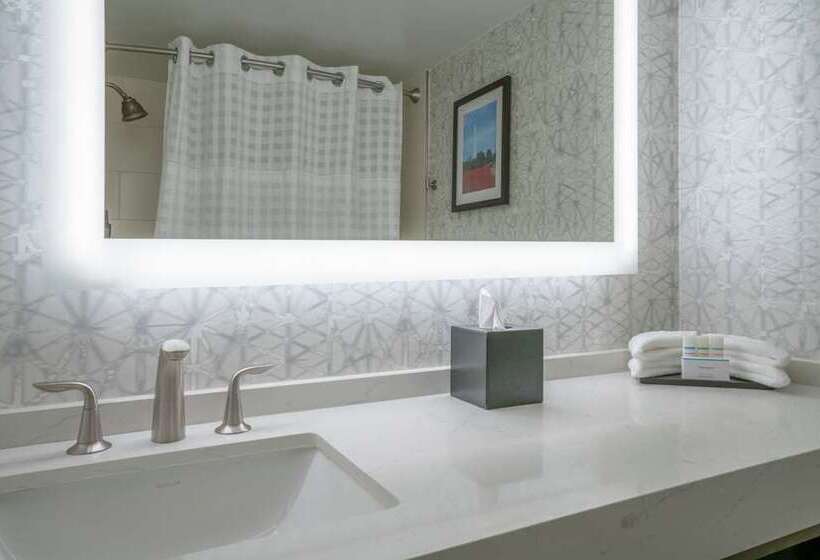 اتاق استاندارد با تخت بزرگ, Embassy Suites By Hilton Portland Downtown
