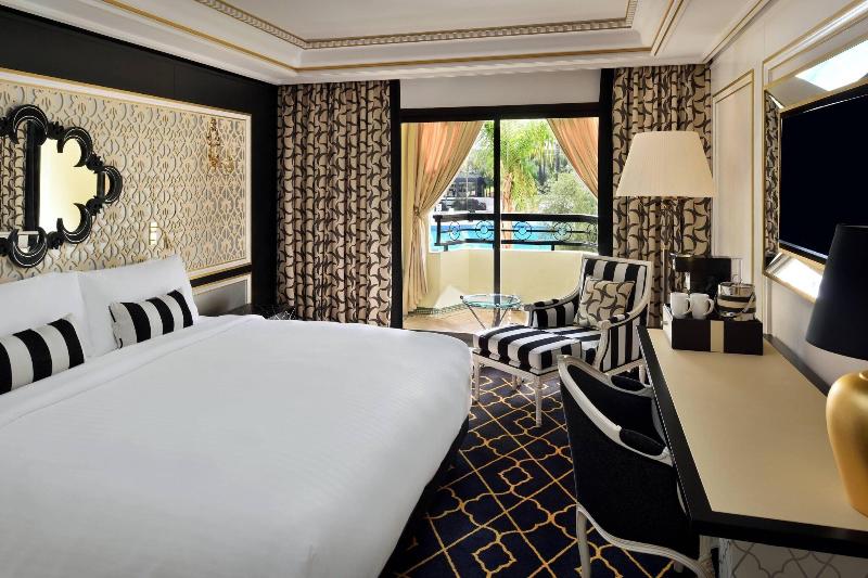 اتاق لوکس با چشم‌انداز باغ, Fes Marriott Hotel Jnan Palace