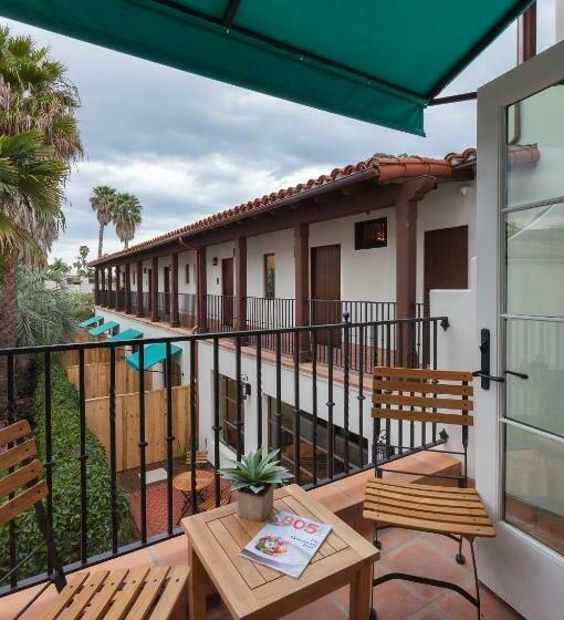 اتاق استاندارد با 2 تخت دوبل, La Playa Inn Santa Barbara