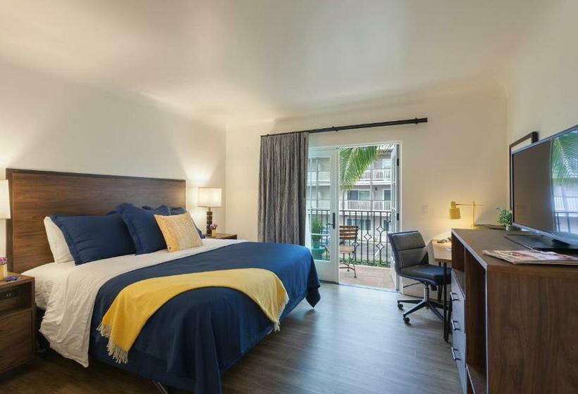 اتاق استاندارد با تخت بزرگ, La Playa Inn Santa Barbara