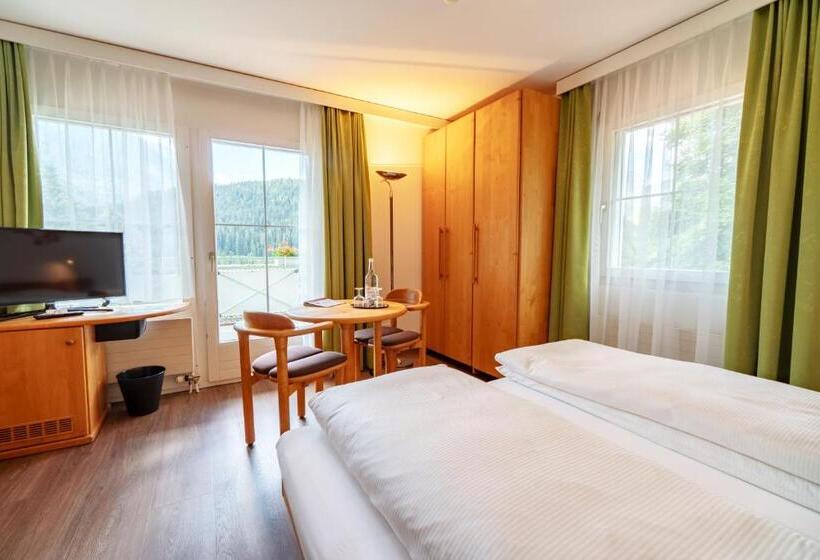 اتاق استاندارد با بالکن, Typically Swiss Hotel Altana