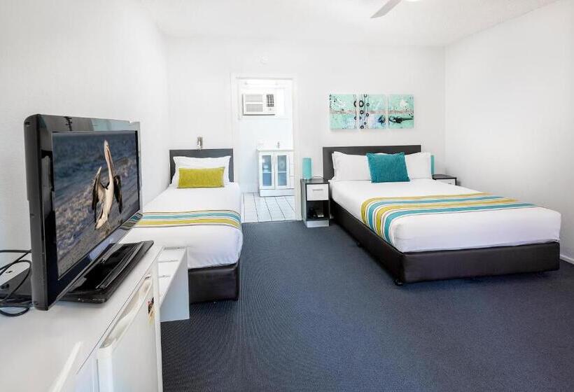 اتاق استاندارد در طبقه همکف, The Beach Motel Hervey Bay