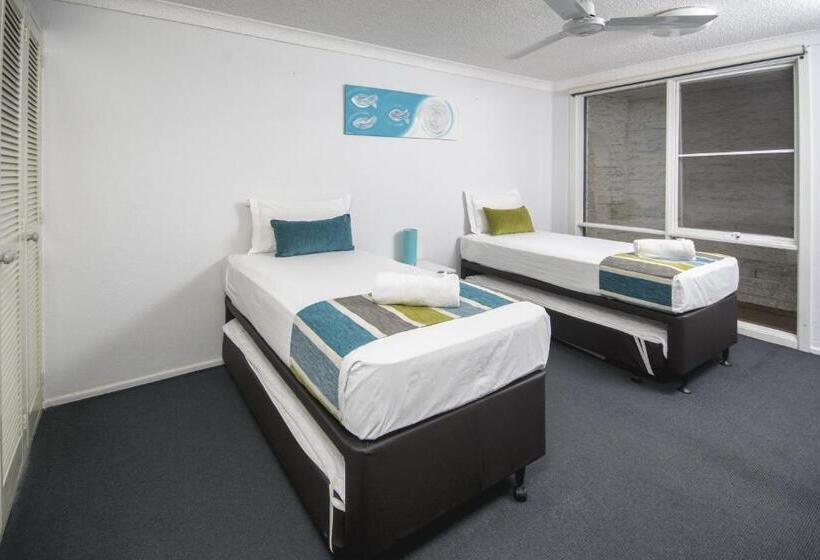 ２ベッドルームアパートメント, The Beach Motel Hervey Bay