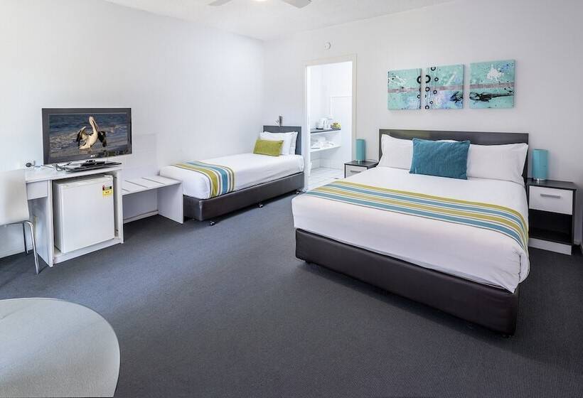 اتاق استاندارد در طبقه همکف, The Beach Motel Hervey Bay