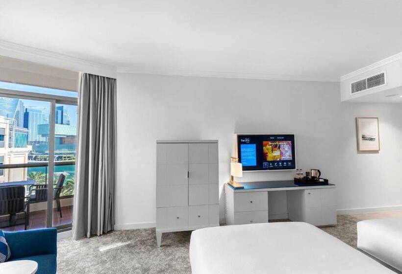 اتاق استاندارد با بالکن و چشم‌انداز دریا, Beach Rotana   Abu Dhabi