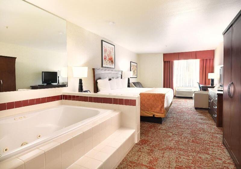 اتاق استاندارد با تخت بزرگ, Crystal Inn Hotel & Suites   Salt Lake City