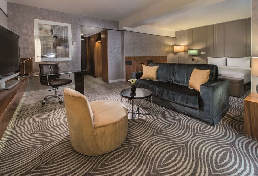 Quarto Deluxe, Hilton Berlin