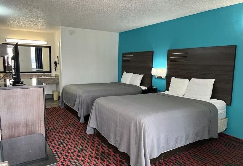 اتاق استاندارد با 2 تخت دوبل, Key West Inn  Tuscumbia