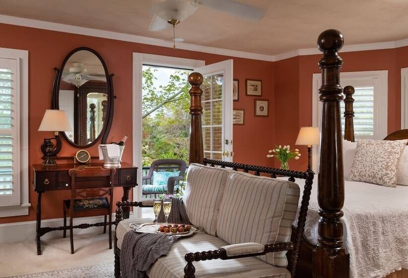 اتاق استاندارد با تخت دوبل, White Doe Inn Bed & Breakfast