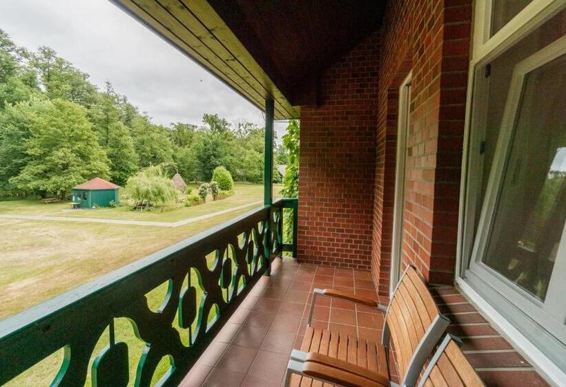اتاق استاندارد با بالکن, Waldhotel Eiche