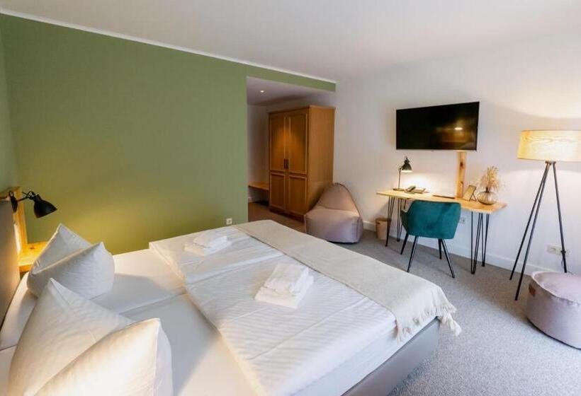 اتاق استاندارد با بالکن, Waldhotel Eiche