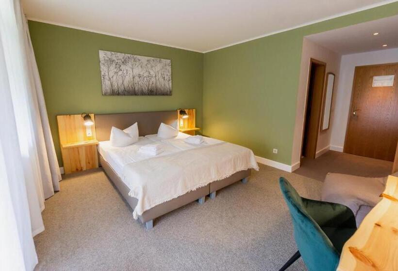 اتاق استاندارد با بالکن, Waldhotel Eiche