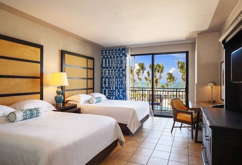 اتاق استاندارد با 2 تخت دوبل, Wyndham Grand Rio Mar Puerto Rico Golf & Beach Resort