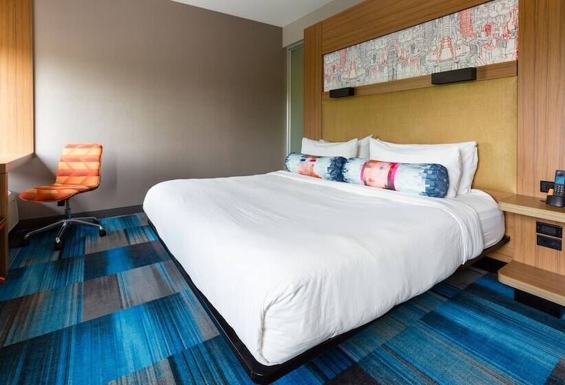 اتاق استاندارد با تخت دوبل, Aloft Lexington