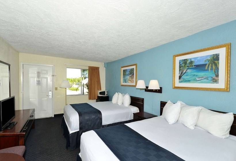 غرفه قياسيه سريرين مزدوجين, Americas Best Value Inn Bradenton Sarasota