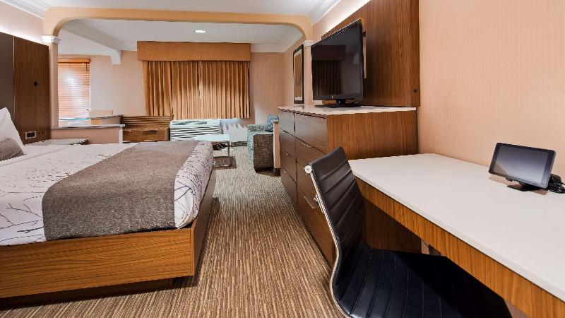 اتاق استاندارد با تخت بزرگ, Best Western Plus Suites Hotel   Los Angeles Lax Airport