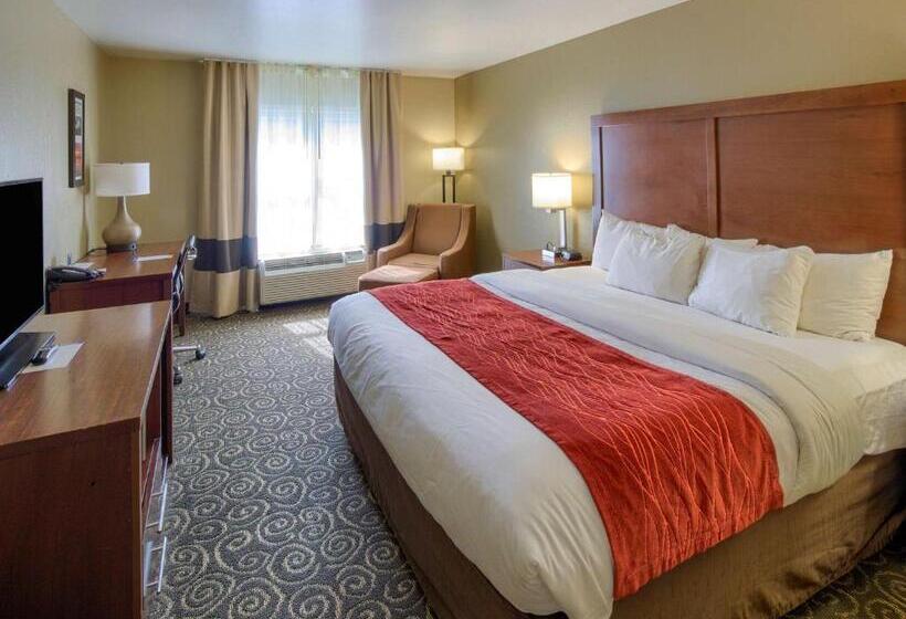 غرفة قياسية سرير كينج, Comfort Inn Brunswick