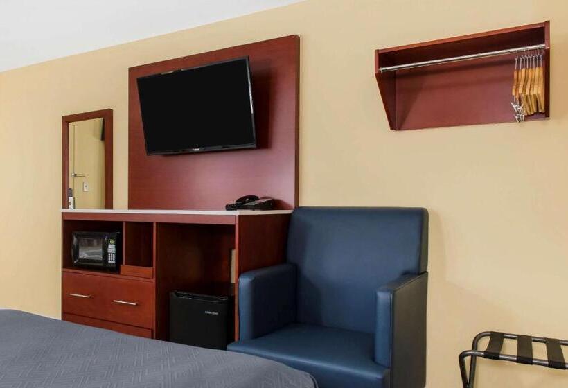 Quarto Estandar Cama King para Deficientes Físicos, Escape Inn Hershey