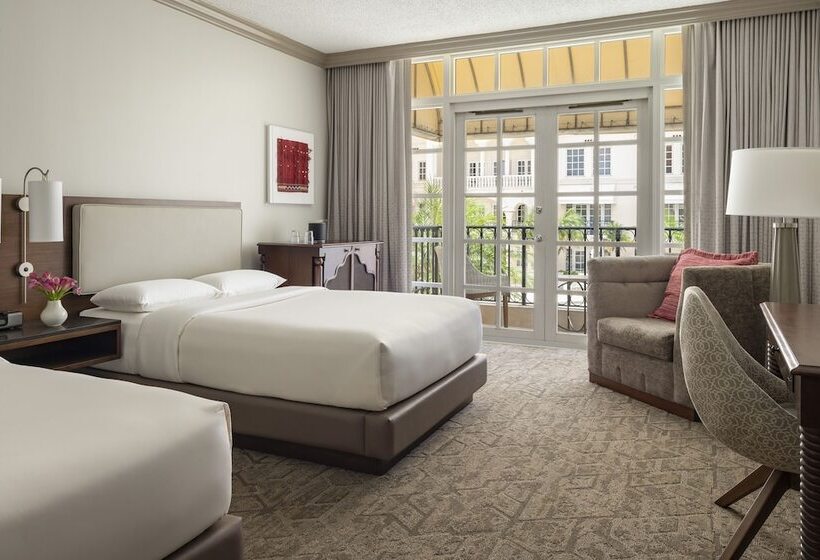 غرفه قياسيه سريرين مزدوجين, Hyatt Regency Coral Gables