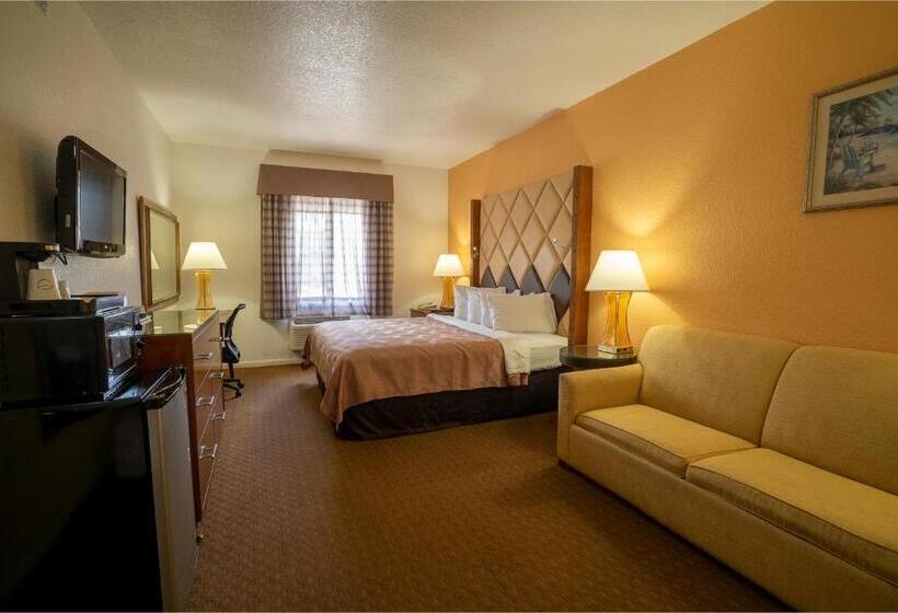 Standard Room King Bed Adapted for people with reduced mobility, Quality Inn Florida City  Gateway To The Keys