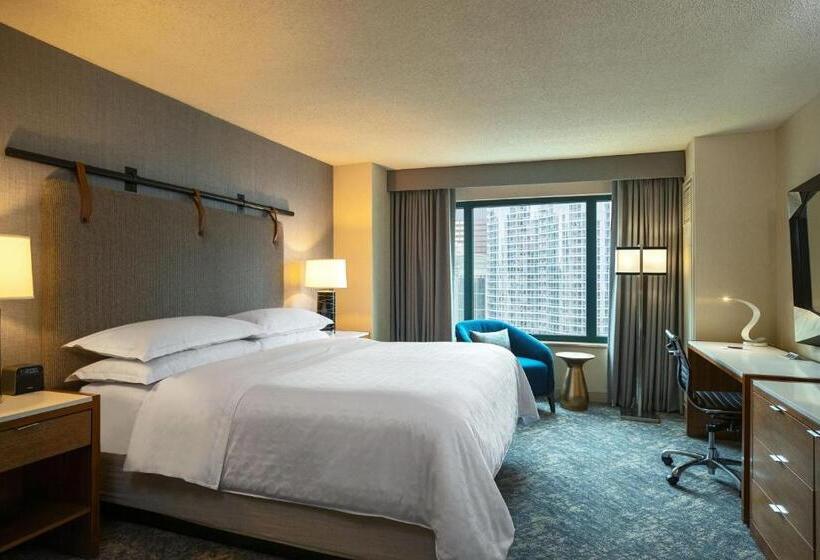 اتاق کلاسیک با تخت دونفره, Sheraton Grand Chicago Riverwalk