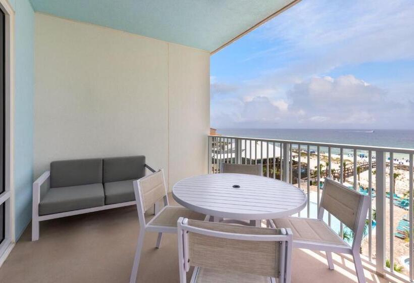 اتاق استاندارد با بالکن و چشم‌انداز دریا, Fairfield By Marriott Inn & Suites Pensacola Beach
