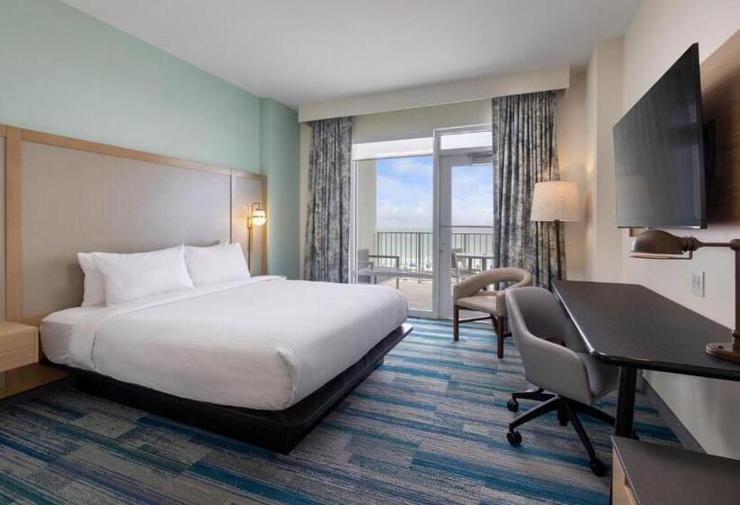 اتاق استاندارد با بالکن و چشم‌انداز دریا, Fairfield By Marriott Inn & Suites Pensacola Beach