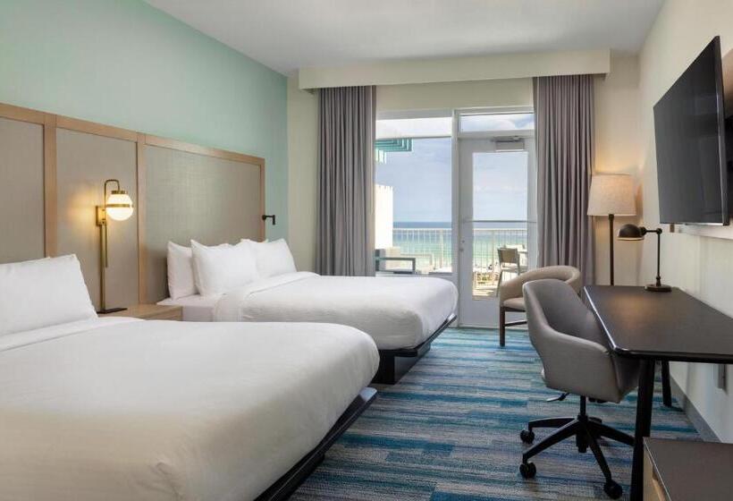 اتاق استاندارد با تخت دو نفره بزرگ, Fairfield By Marriott Inn & Suites Pensacola Beach
