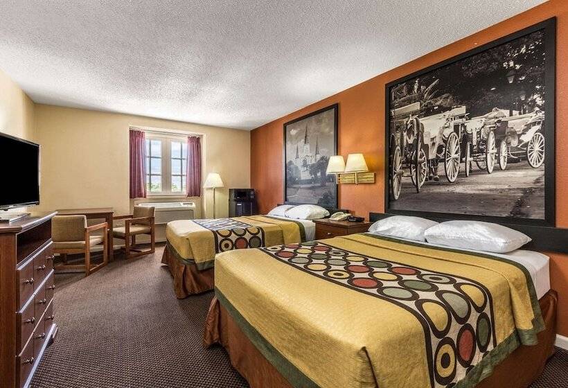 Chambre Standard 2 Lits Doubles, Super 8 By Wyndham New Orleans