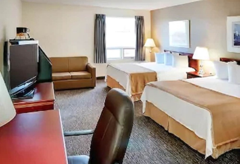 اتاق استاندارد با 2 تخت دوبل, Travelodge Hotel By Wyndham Sudbury