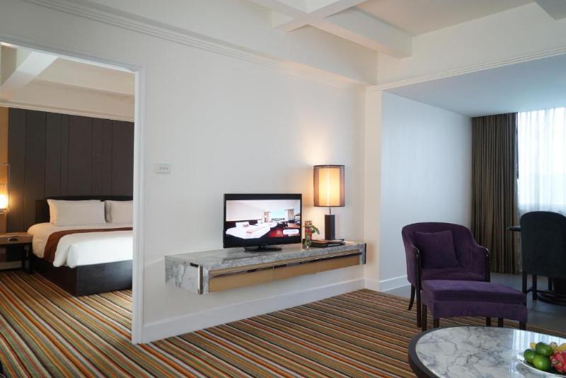 带双人大床的行政管理套房, Centara Hotel Hat Yai