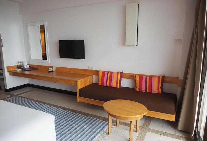 اتاق پرمیوم با چشم‌انداز دریا, Rayong Resort Hotel โรงแรมระยองรีสอร์ท