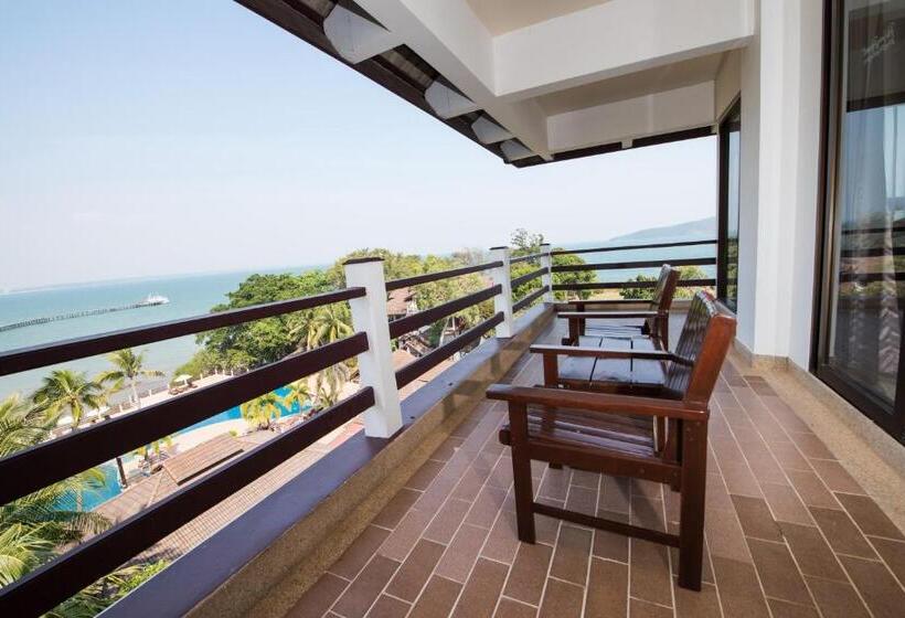 جناح بريميوم مطل علي البحر, Rayong Resort