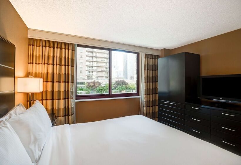 Suite met Uitzicht op de Stad, Embassy Suites  Chicago Downtown