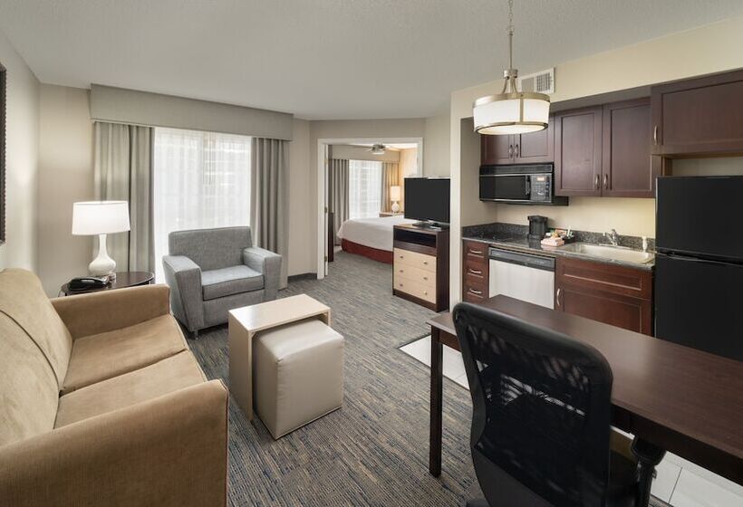 Suite Adapted for people with reduced mobility, Homewood Suites By Hilton Chicago  Schaumburg