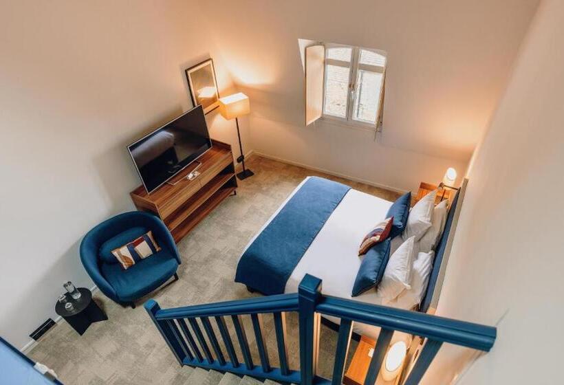 Duplex Junior Suite, Hostellerie Cèdre & Spa Beaune