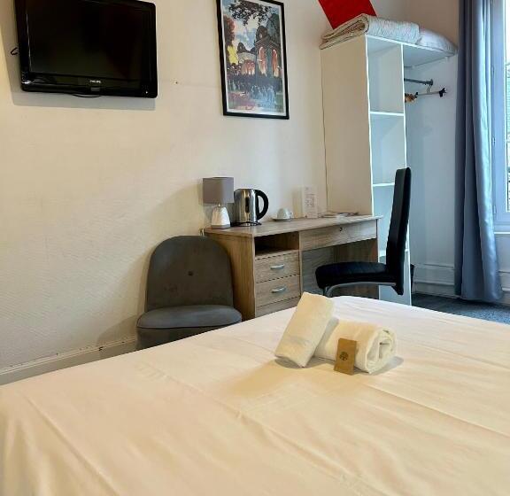 اتاق راحتی یک تخته, Hôtel & Restaurant Le Patio Vichy