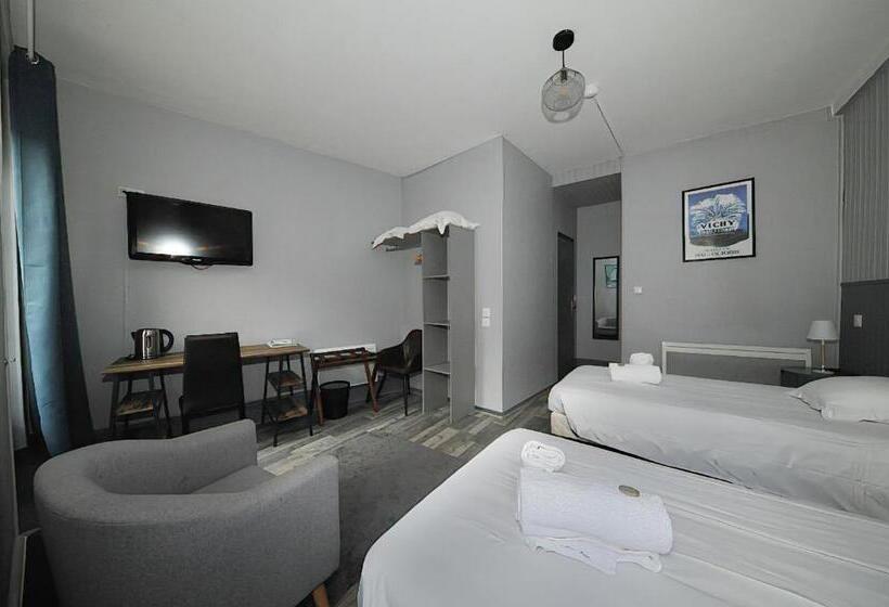 اتاق استاندارد, Hôtel & Restaurant Le Patio Vichy
