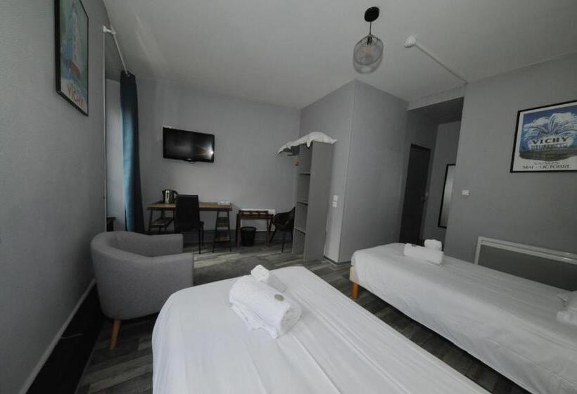 اتاق استاندارد, Hôtel & Restaurant Le Patio Vichy